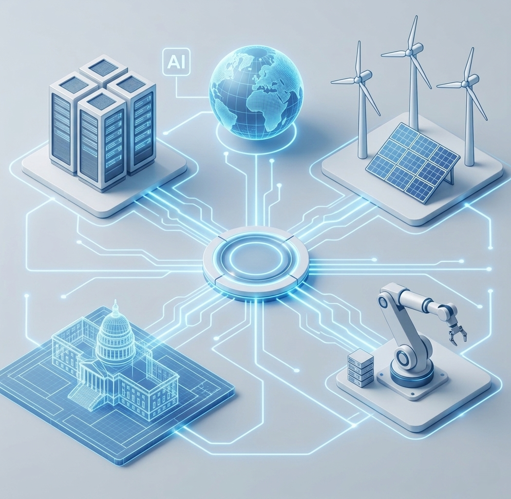Isometric Tech Illustration Default